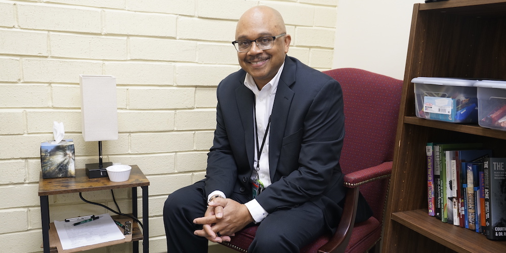 Clinical Director Monte King in office