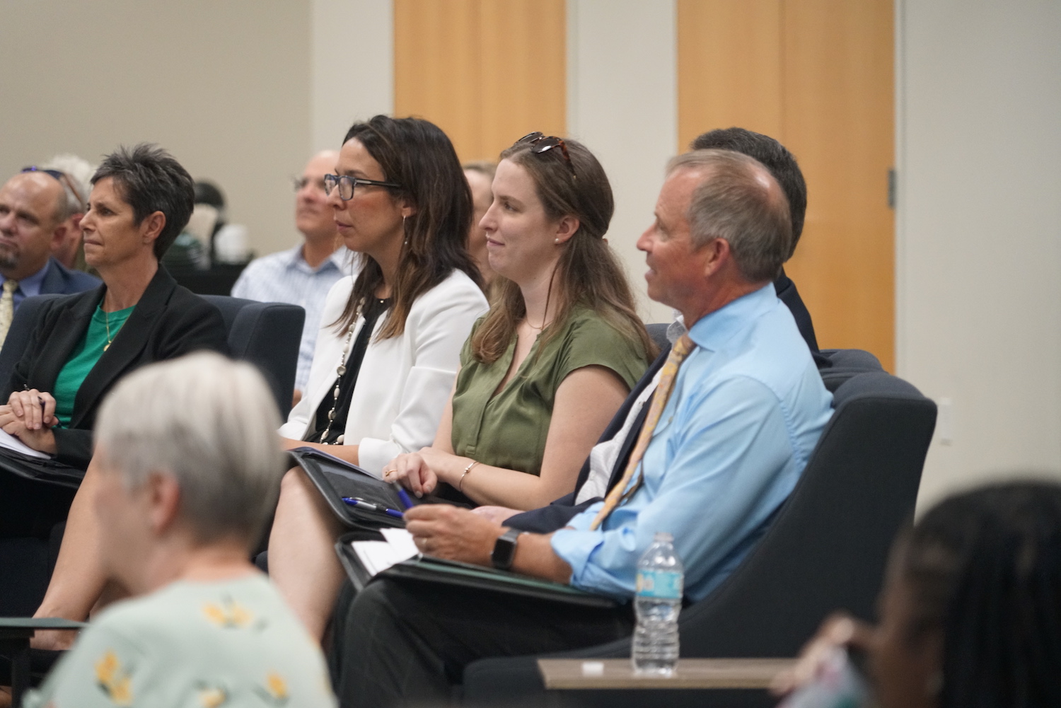 CIC judges listen to presentations.