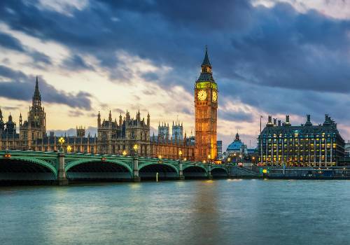 The cityscape of London