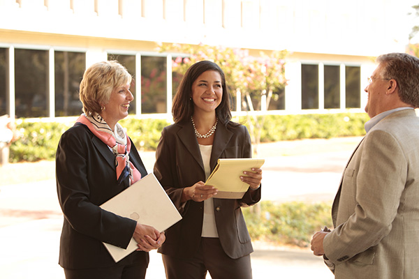 Students in professional attire.