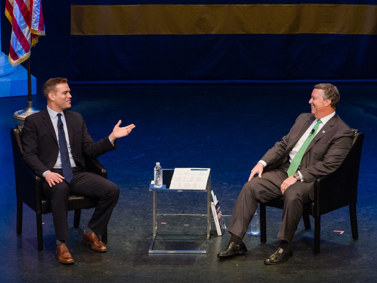 Theo Epstein & Tim Cost, 2018, PHOTO CREDIT: Laura Evans Photography