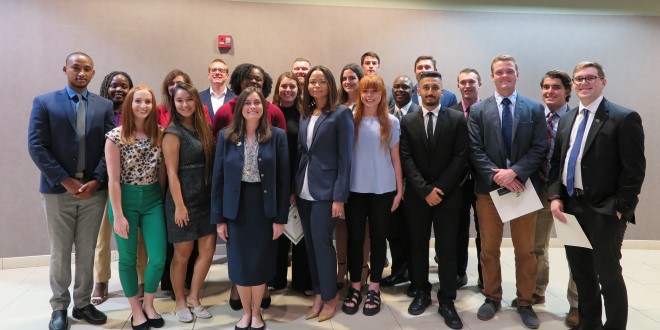 Group of people dressed professionally