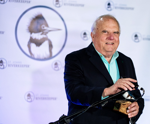 Dr. Quinton White Jr. Accepts RIVERKEEPER Award named in his honor.