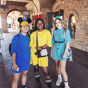 JU students at Tokyo Disney