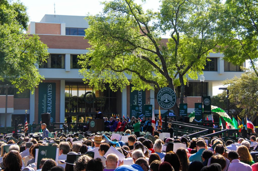 President Cost honors Greene with an honorary degree