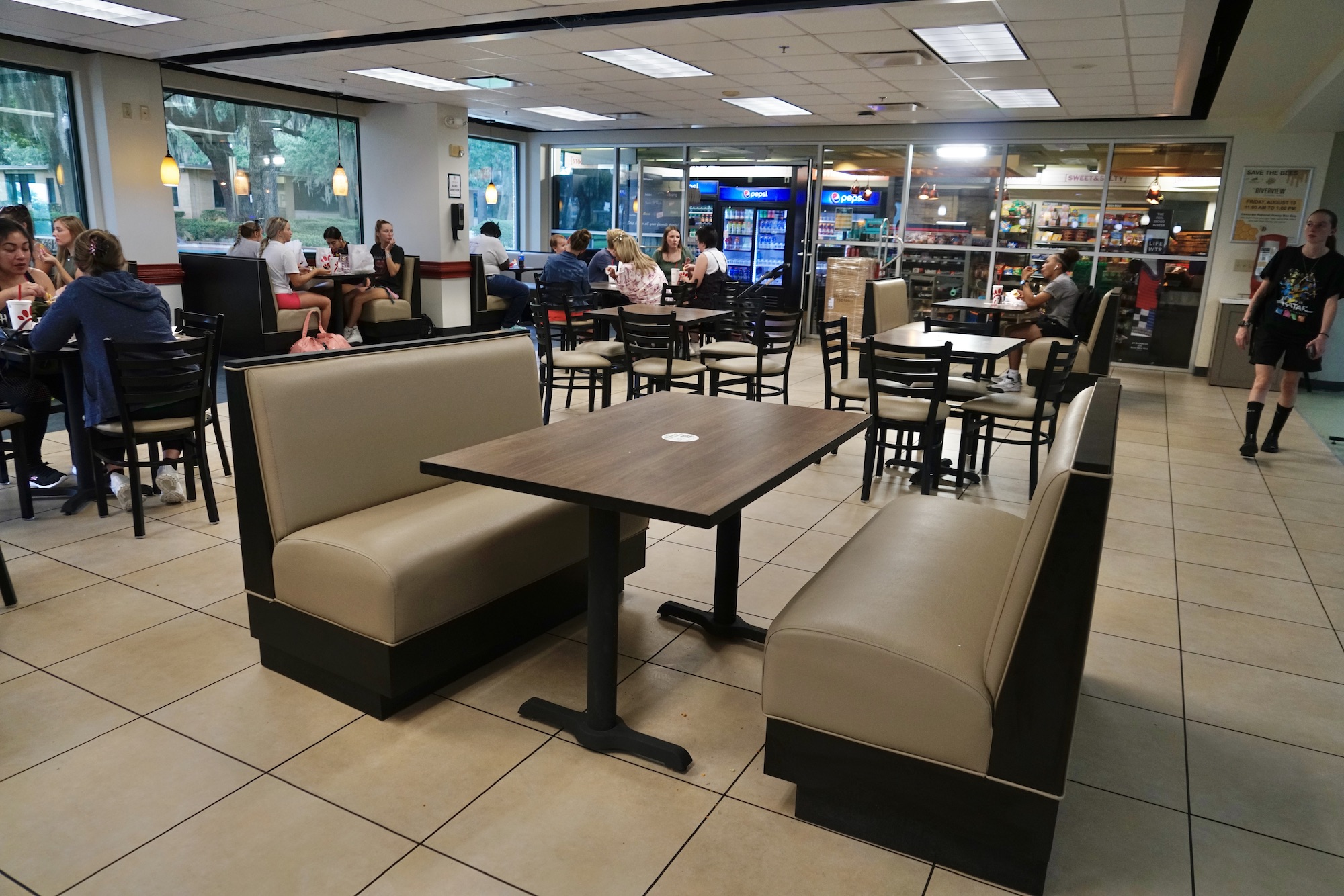 new furniture in chick fil a restaurant