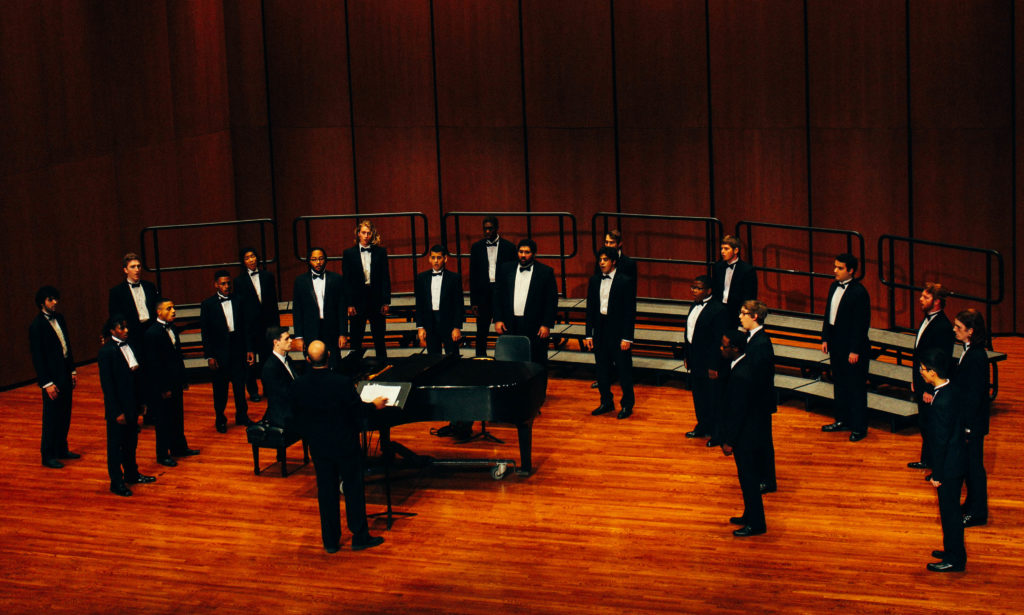 JU 2017 Chorale Festivale, Dr. Timothy Snyder conducting, Jackson Merrill accompanying.