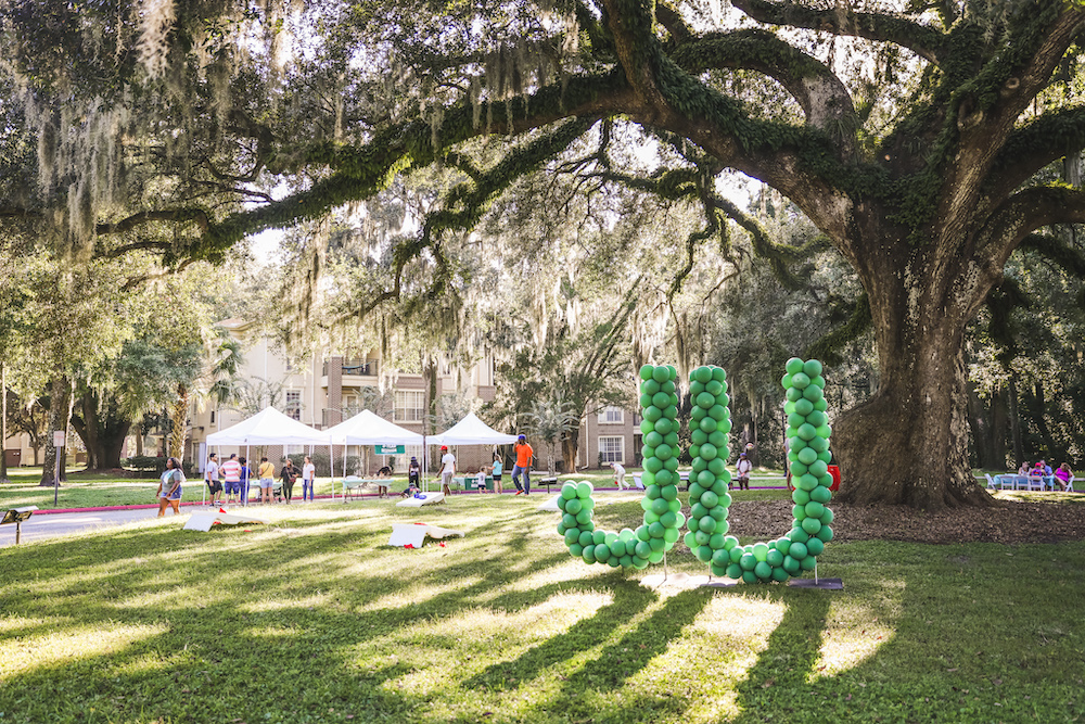 ju homecoming balloons