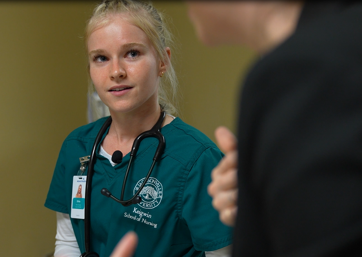 palm coast nursing student