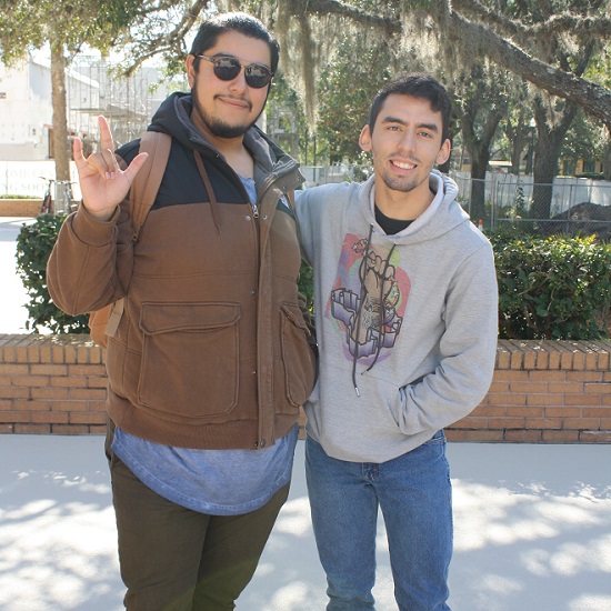 Paul (left) and one of his mentees (right), PHOTO CREDIT: Shelley Grant