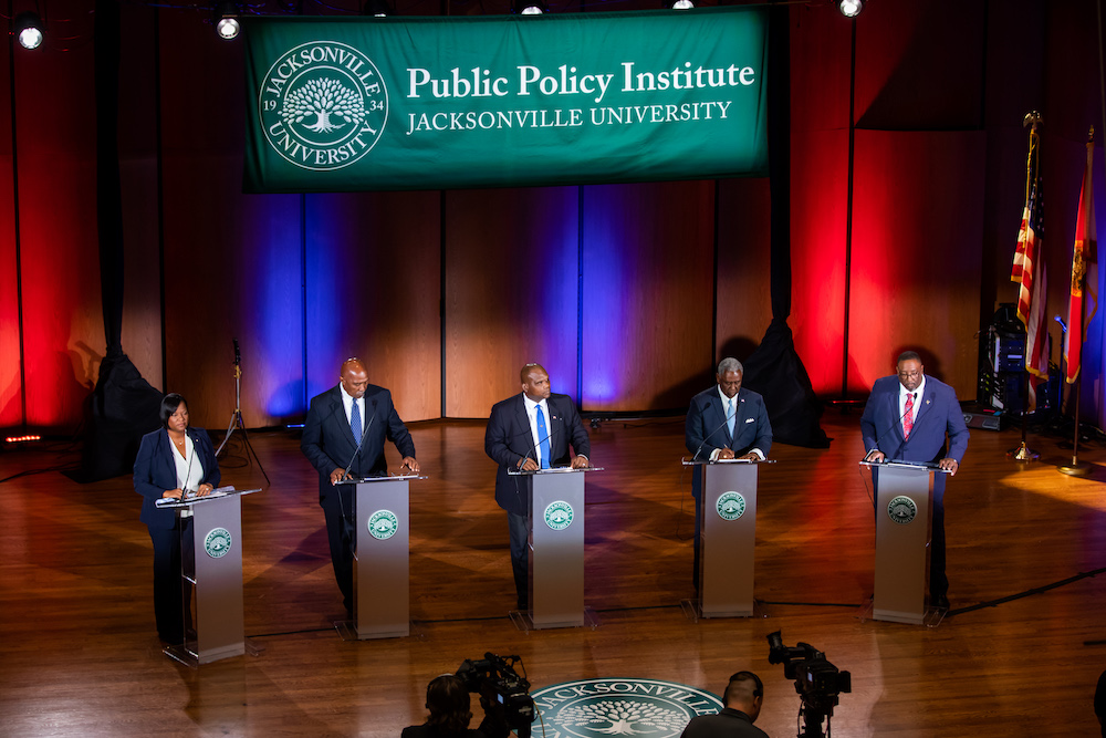 sheriffs candidates particpate in debate