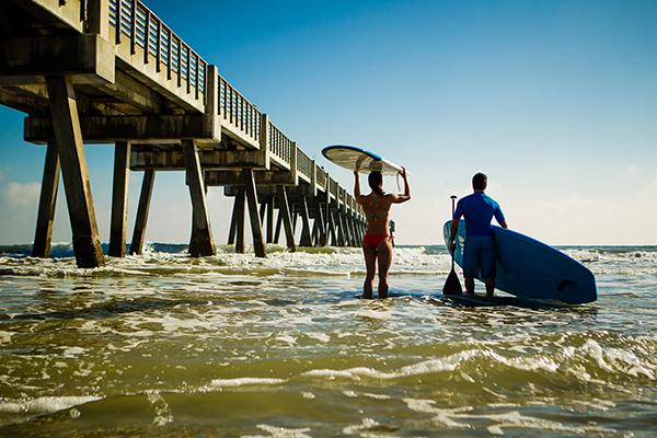 Jax Beach Surfing